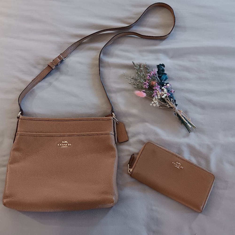 Coach Bag and Wallet Set